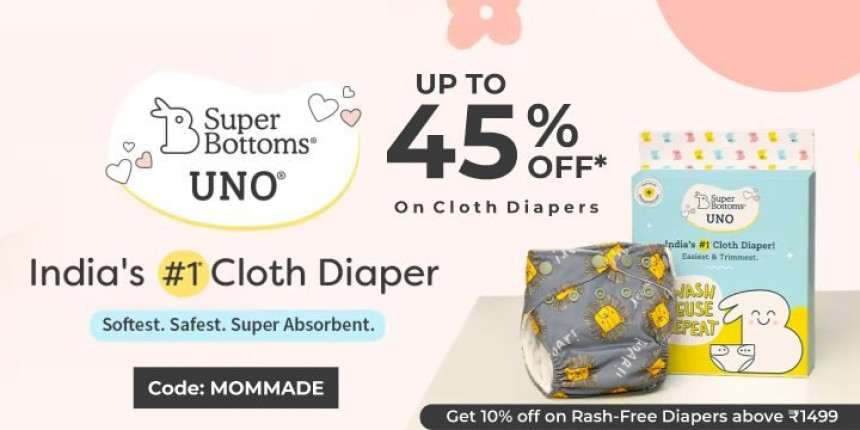 ✨India's #1 Clothe Diaper. Buy 9 Get 3 For Today Only!✨